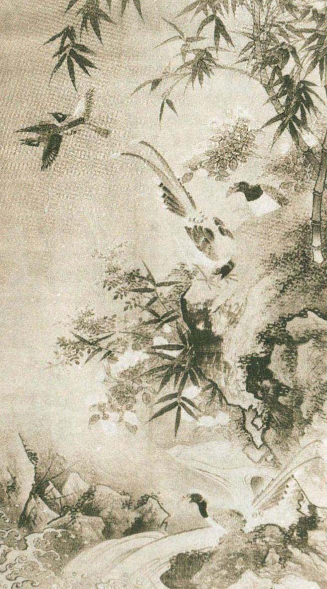 花鳥(niǎo)圖 軸